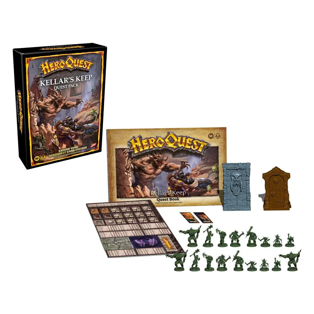 HeroQuest Board Game Expansion Kellar's Keep Pachet de Misiuni english poza produsului