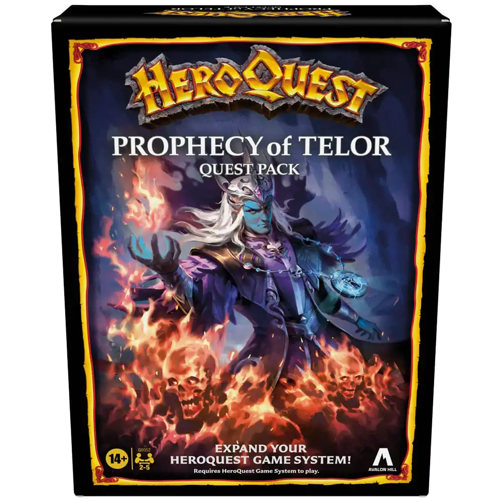HeroQuest Board Game Expansion Prophecy of Telor Quest Pack Versiunea în engleză poza produsului
