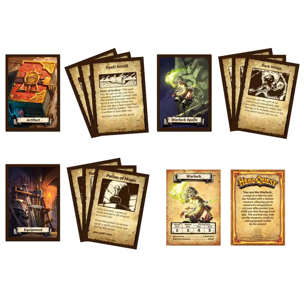 HeroQuest Board Game Expansion Prophecy of Telor Quest Pack Versiunea în engleză poza produsului