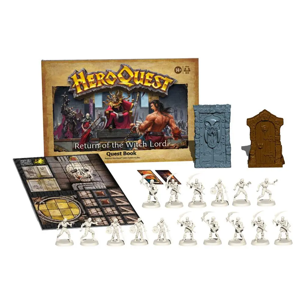 HeroQuest Return of the Witch Lord Quest Pack engleză poza produsului