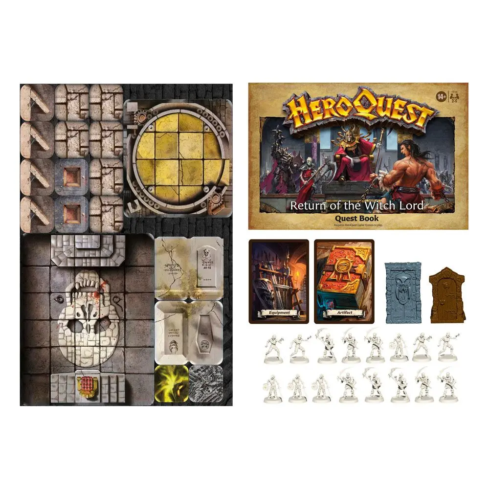 HeroQuest Return of the Witch Lord Quest Pack engleză poza produsului