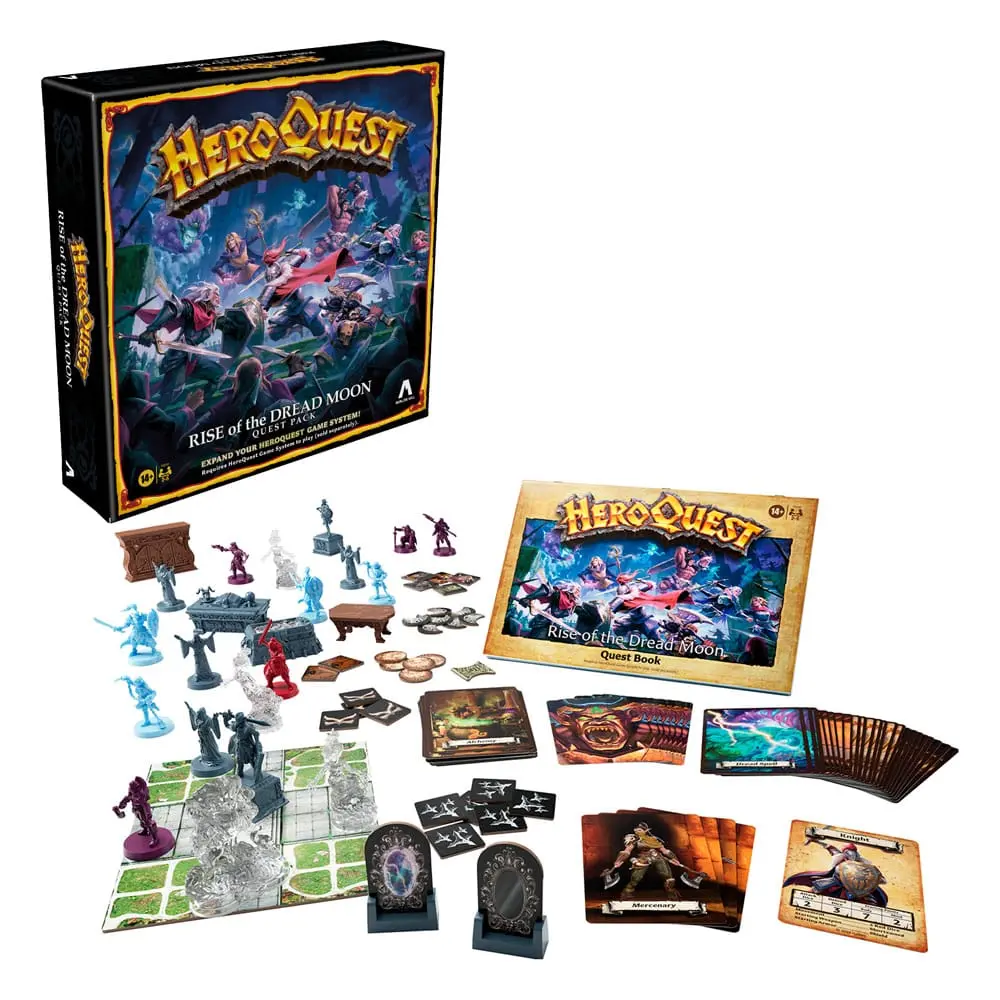 HeroQuest Board Game Expansion Rise of the Dread Moon Quest Pack *English Version* poza produsului