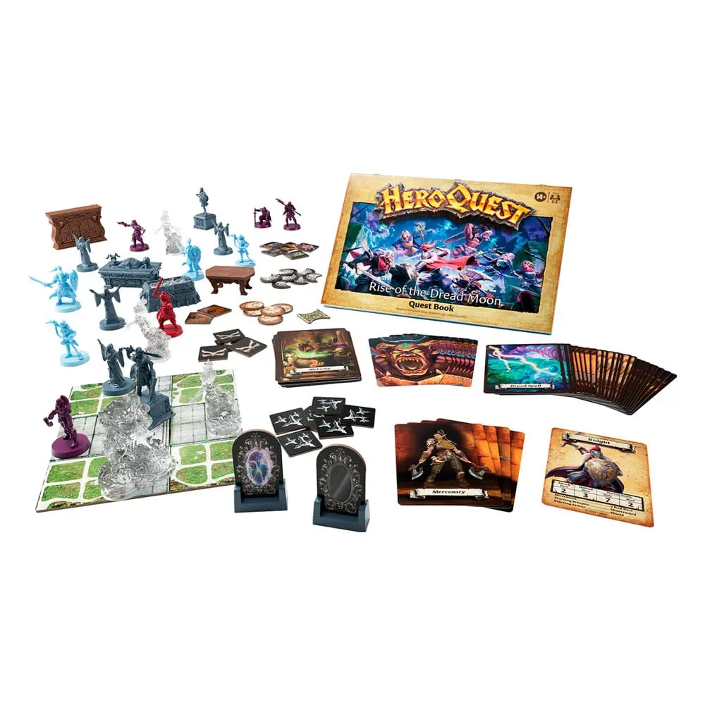 HeroQuest Board Game Expansion Rise of the Dread Moon Quest Pack *English Version* poza produsului