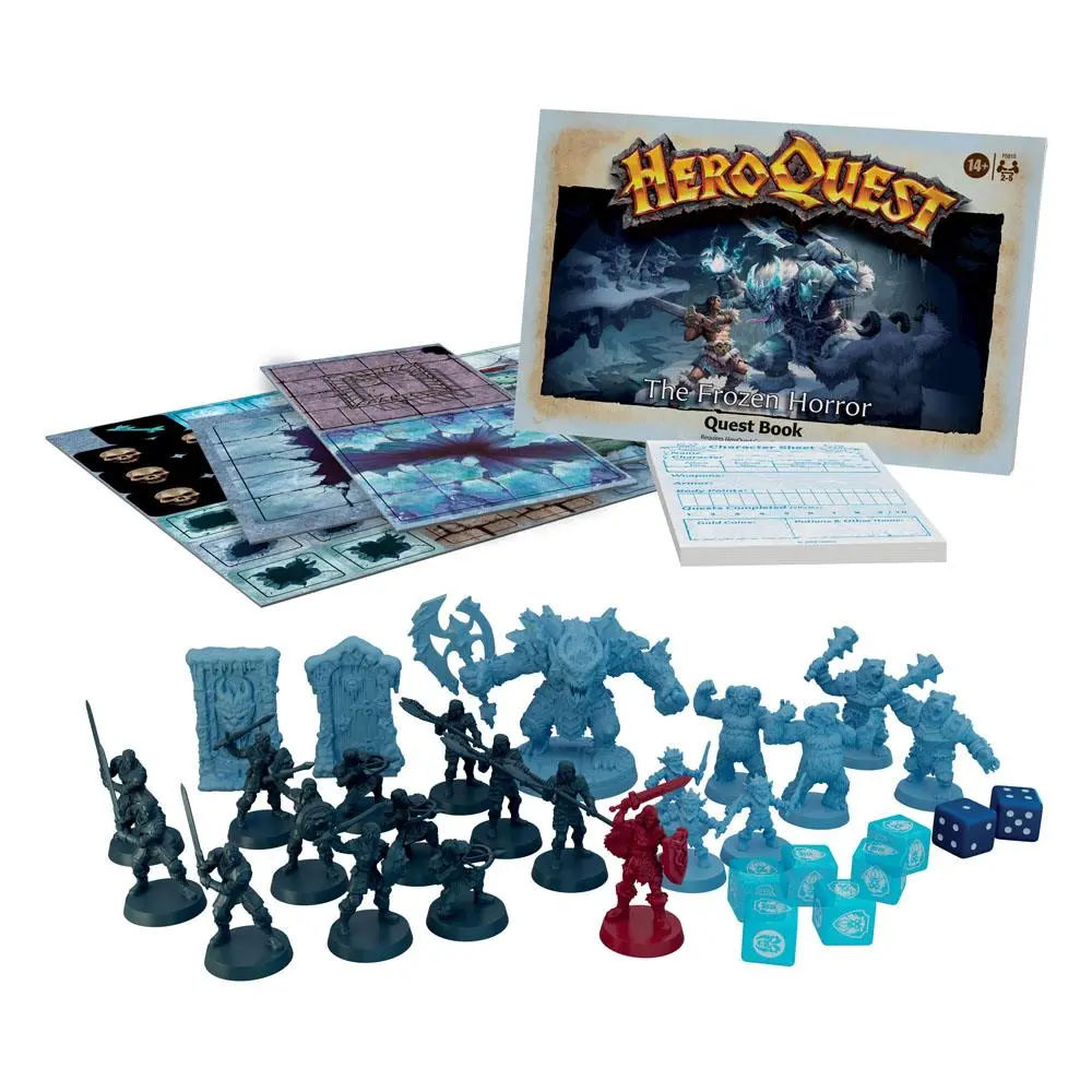 HeroQuest Board Game Expansion The Frozen Horror Quest Pack engleză Joc de societate extensie Pachet de misiuni poza produsului