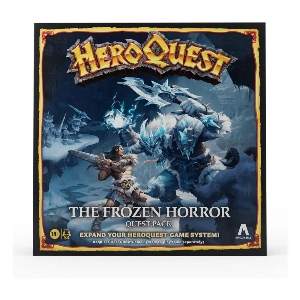 HeroQuest Board Game Expansion The Frozen Horror Quest Pack engleză Joc de societate extensie Pachet de misiuni poza produsului