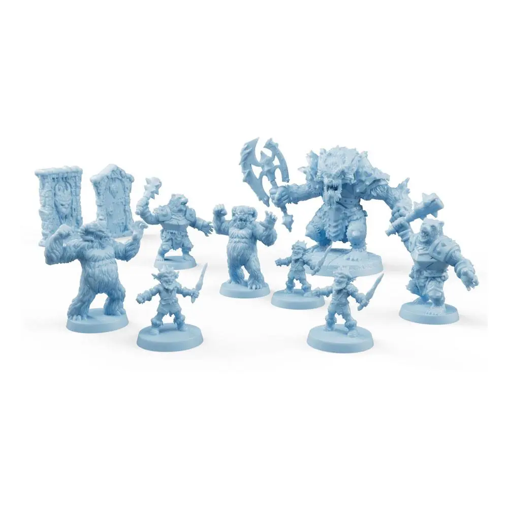 HeroQuest Board Game Expansion The Frozen Horror Quest Pack engleză Joc de societate extensie Pachet de misiuni poza produsului