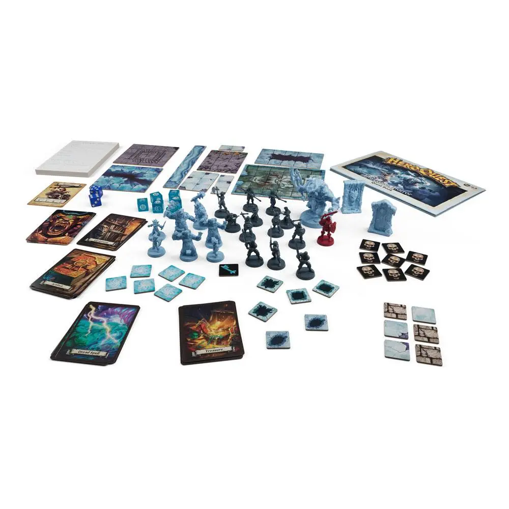 HeroQuest Board Game Expansion The Frozen Horror Quest Pack engleză Joc de societate extensie Pachet de misiuni poza produsului