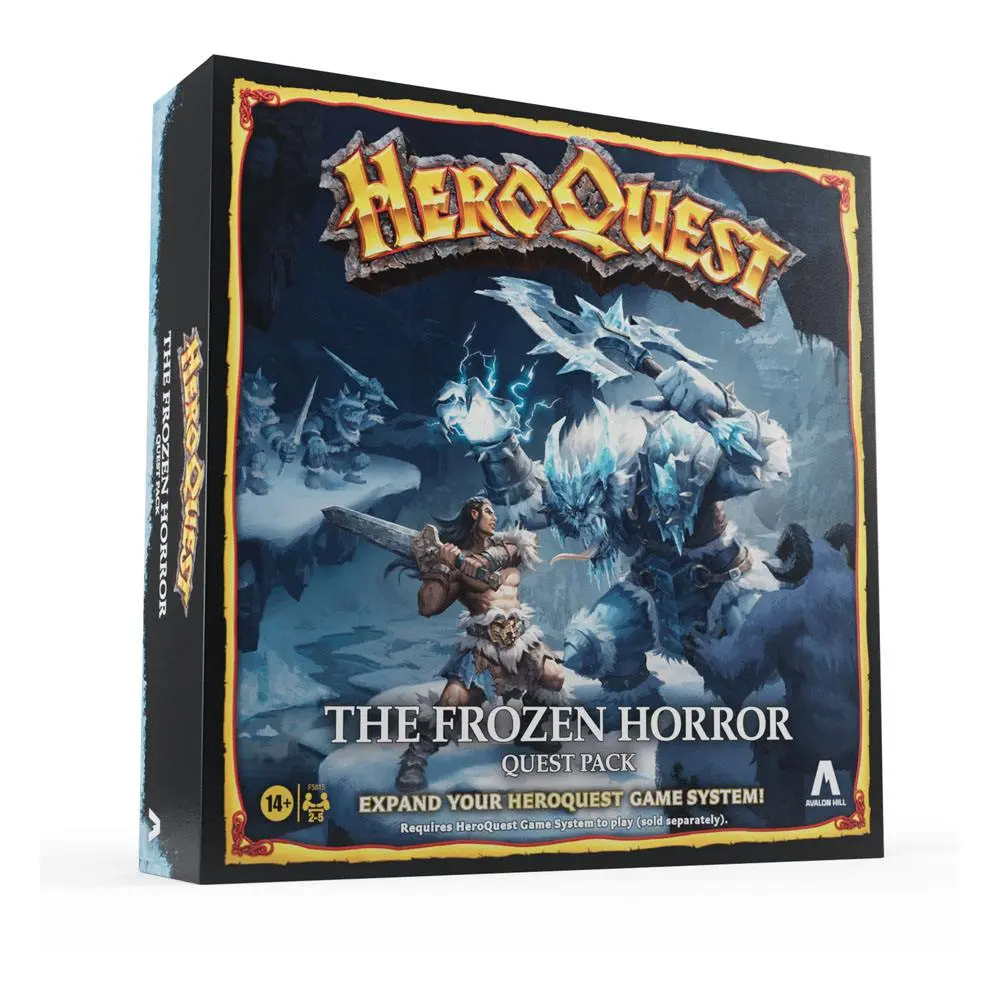 HeroQuest Board Game Expansion The Frozen Horror Quest Pack engleză Joc de societate extensie Pachet de misiuni poza produsului