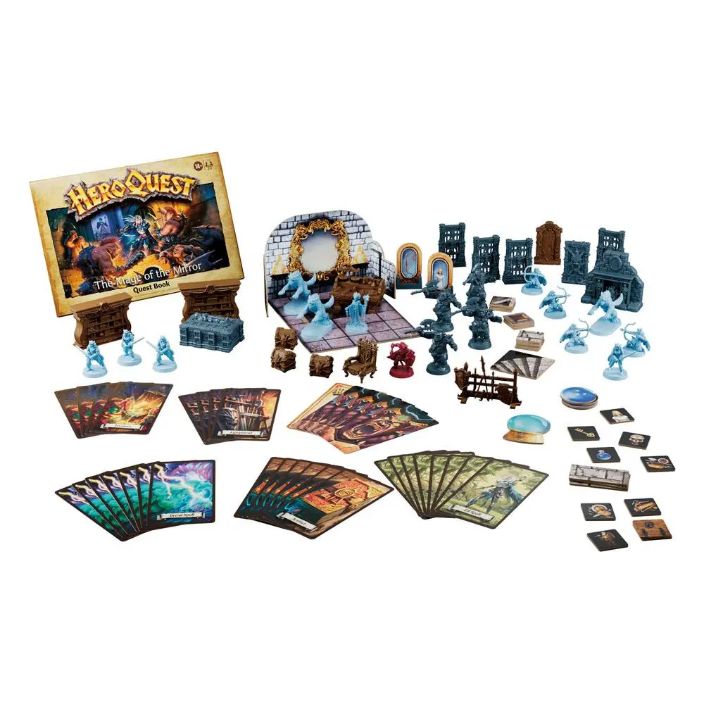 HeroQuest Board Game Expansion The Mage of the Mirror Quest Pack Versiunea în engleză poza produsului
