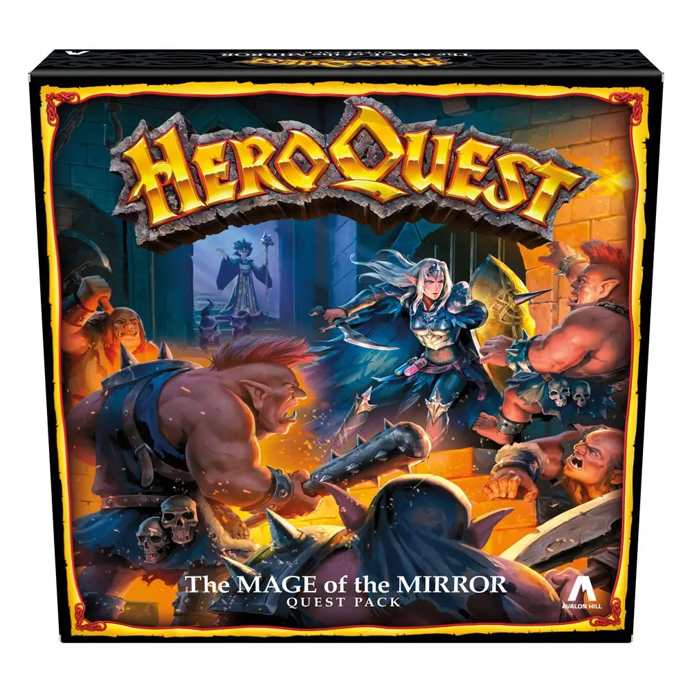 HeroQuest Board Game Expansion The Mage of the Mirror Quest Pack Versiunea în engleză poza produsului