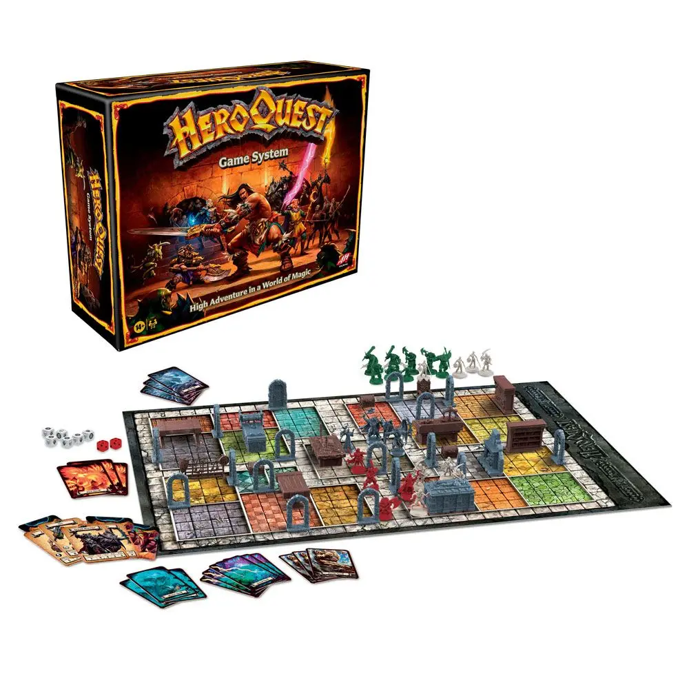 HeroQuest Board Game Game System engleza poza produsului