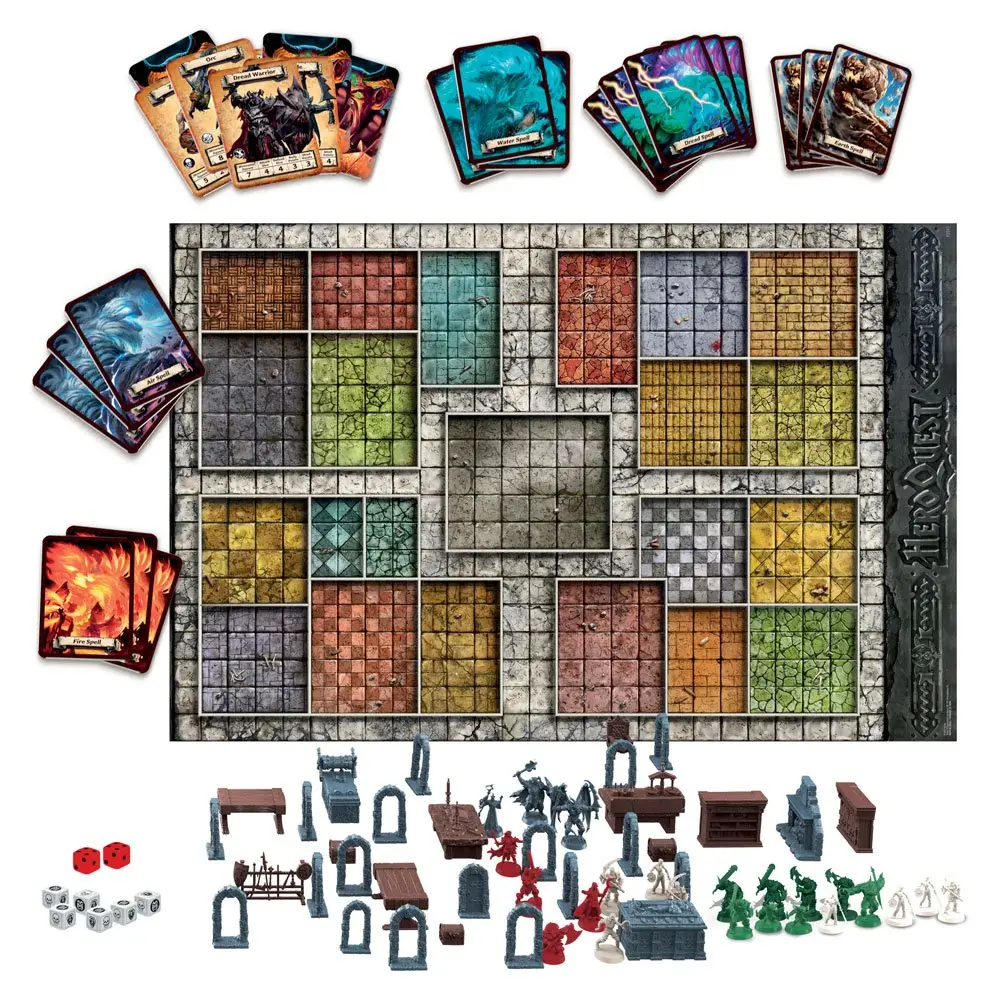 HeroQuest Board Game Game System engleza poza produsului