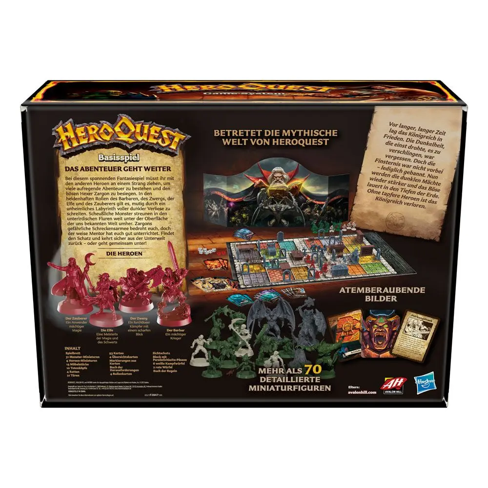 Joc de societate HeroQuest Joc de baza german poza produsului