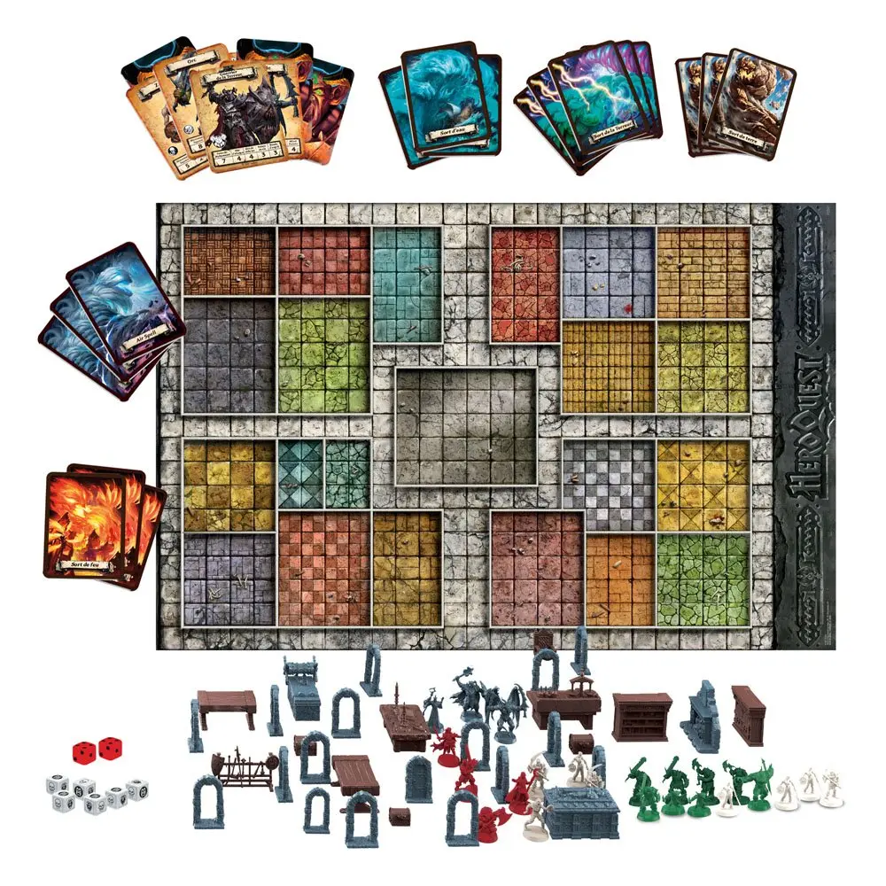 Joc de societate HeroQuest Joc de baza german poza produsului
