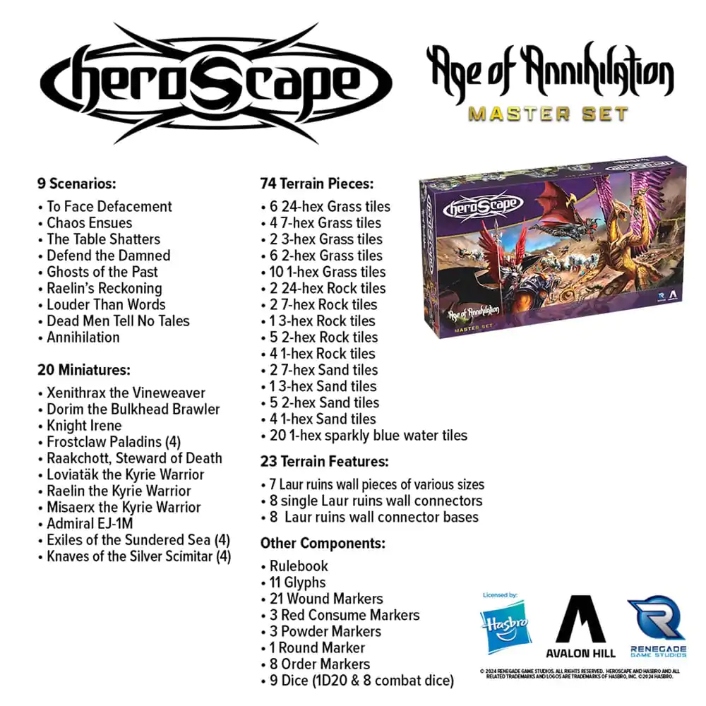 Heroscape joc de societate Age of Annihilation Setul Maestru *English Version* poza produsului