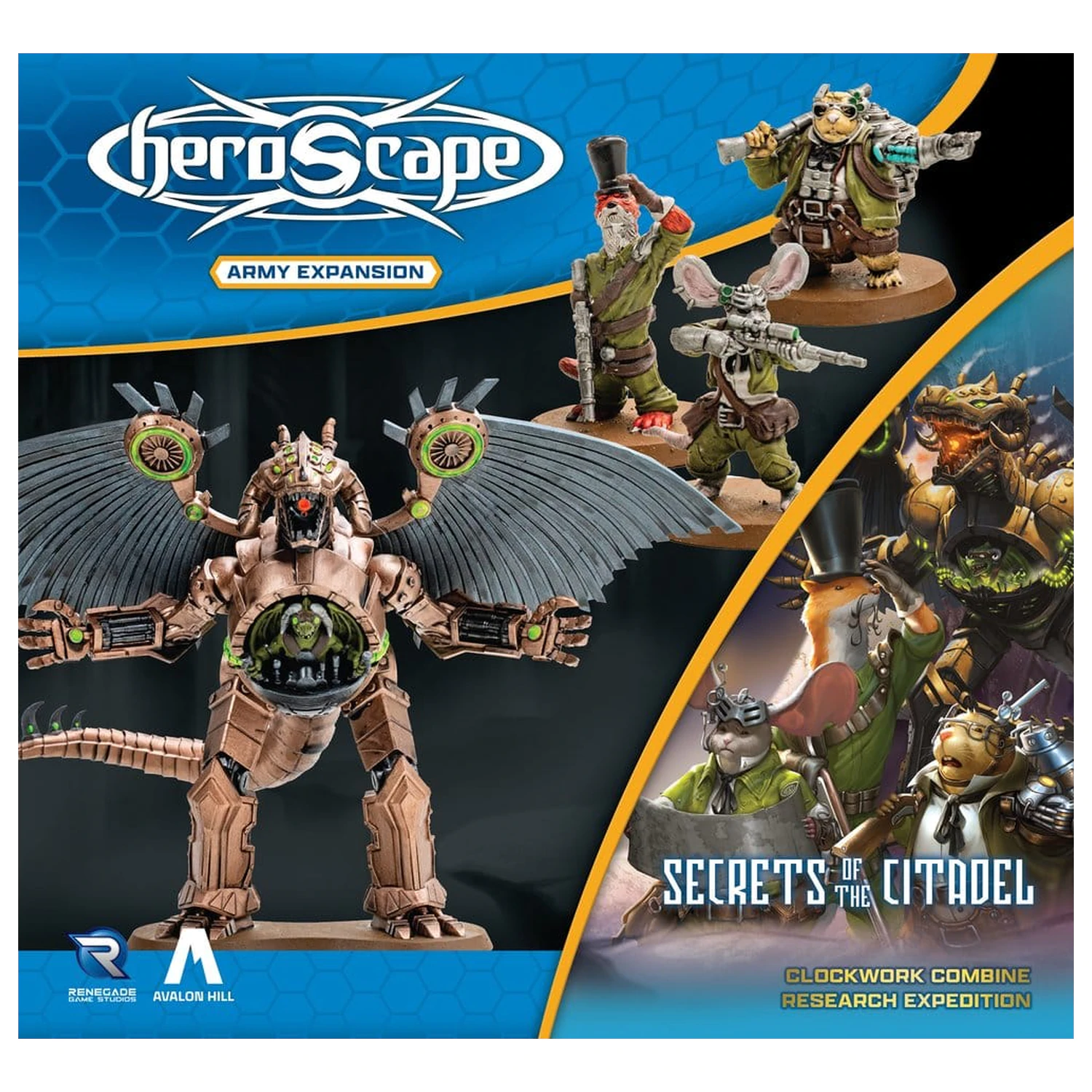 Heroscape Army Expansion Clockwork Combine Research Expedition Versiune Engleză poza produsului
