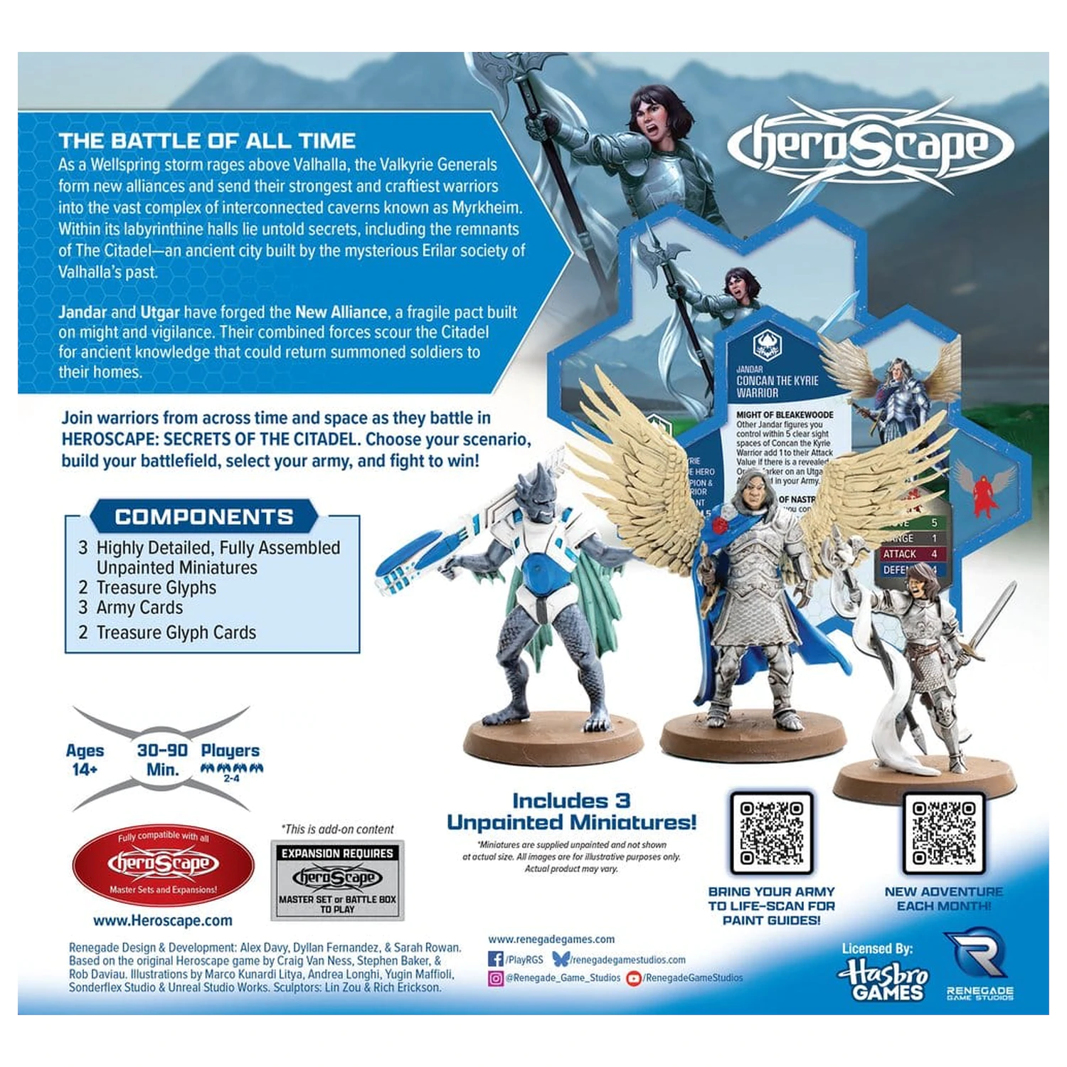 Heroscape Army Expansion Paragons of the New Alliance Versiunea in Engleza poza produsului