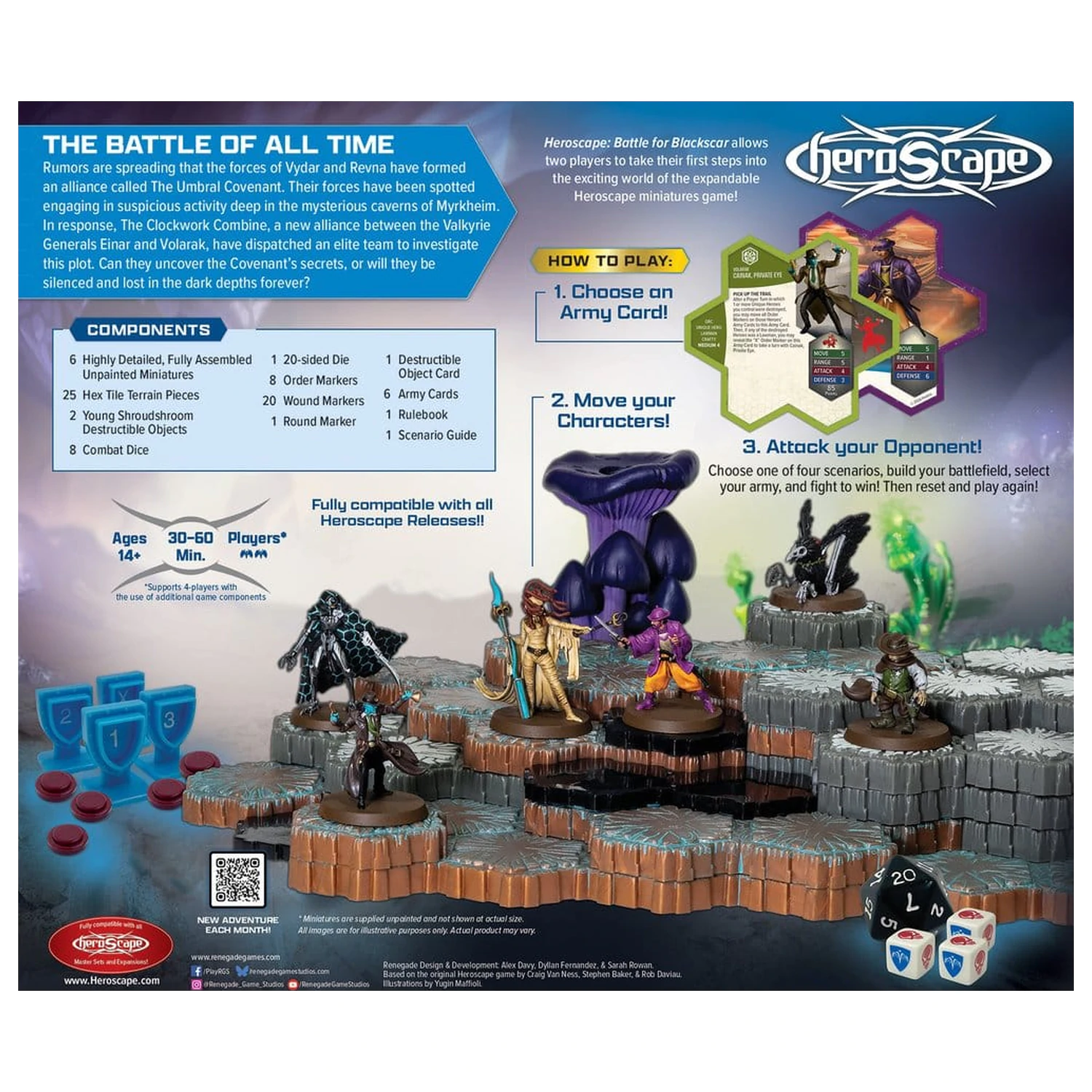 Heroscape Board Game Battle for Blackscar Battle Box *versiune engleza* poza produsului
