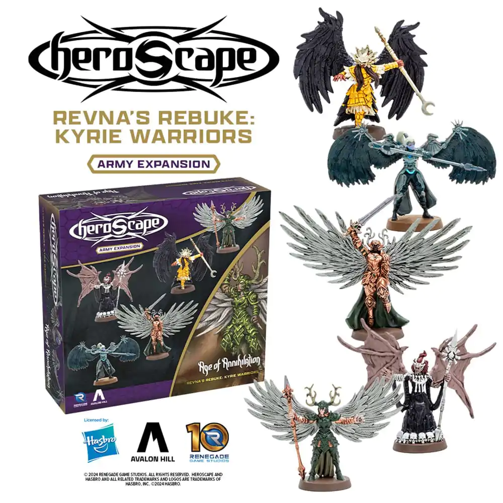 Heroscape Expansion Revna's Rebuke: Kyrie Warriors Armată Versiunea în engleză poza produsului