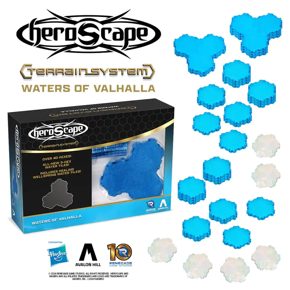 Heroscape Expansion Waters of Valhalla Teren Versiune în engleză poza produsului