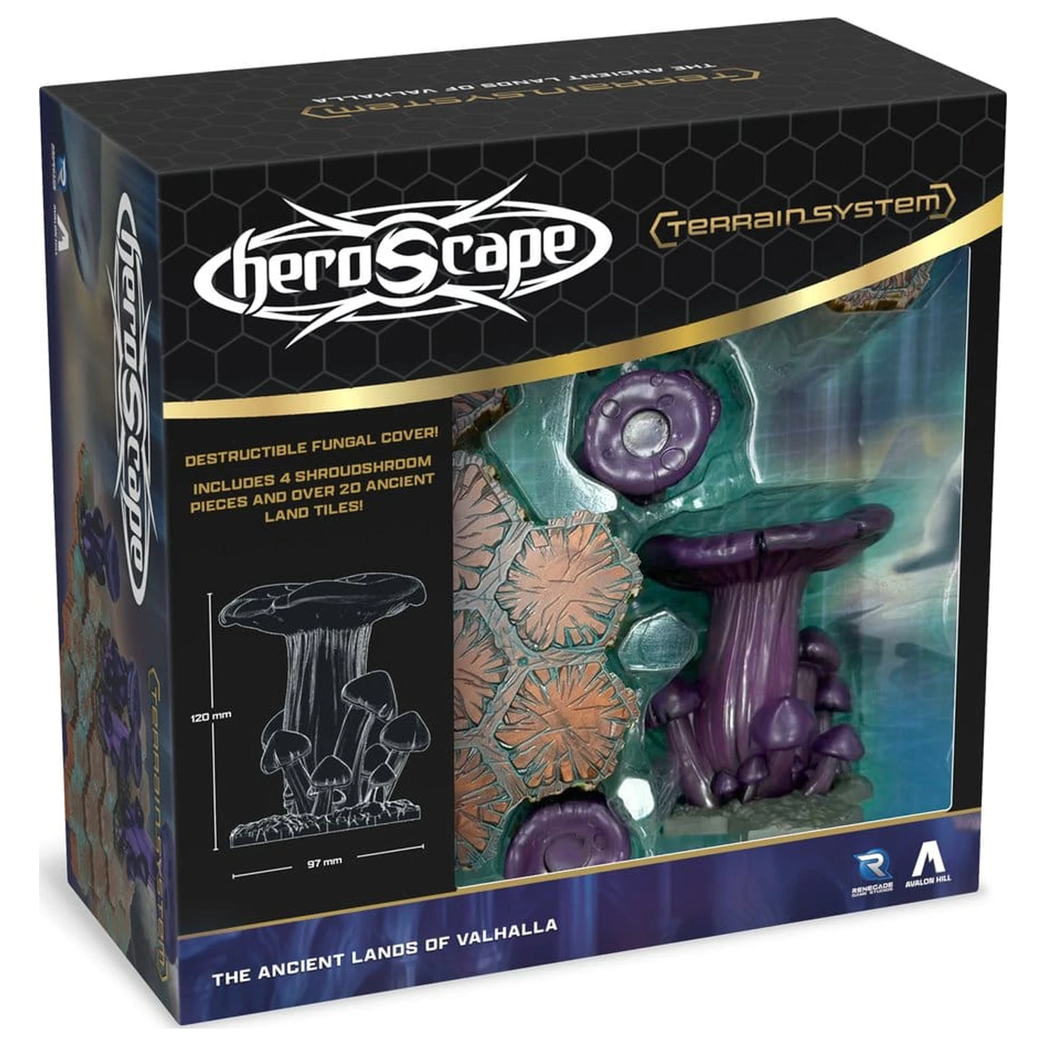 Heroscape Terrain Expansion The Ancient Lands of Valhalla Versiune engleză poza produsului