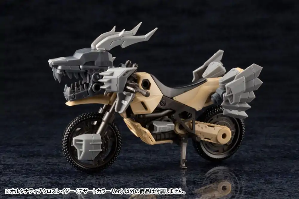 Hexa Gear Plastic Model Kit 1/24 Alternative Cross Rider Culoare Deșert Ver. 10 cm poza produsului