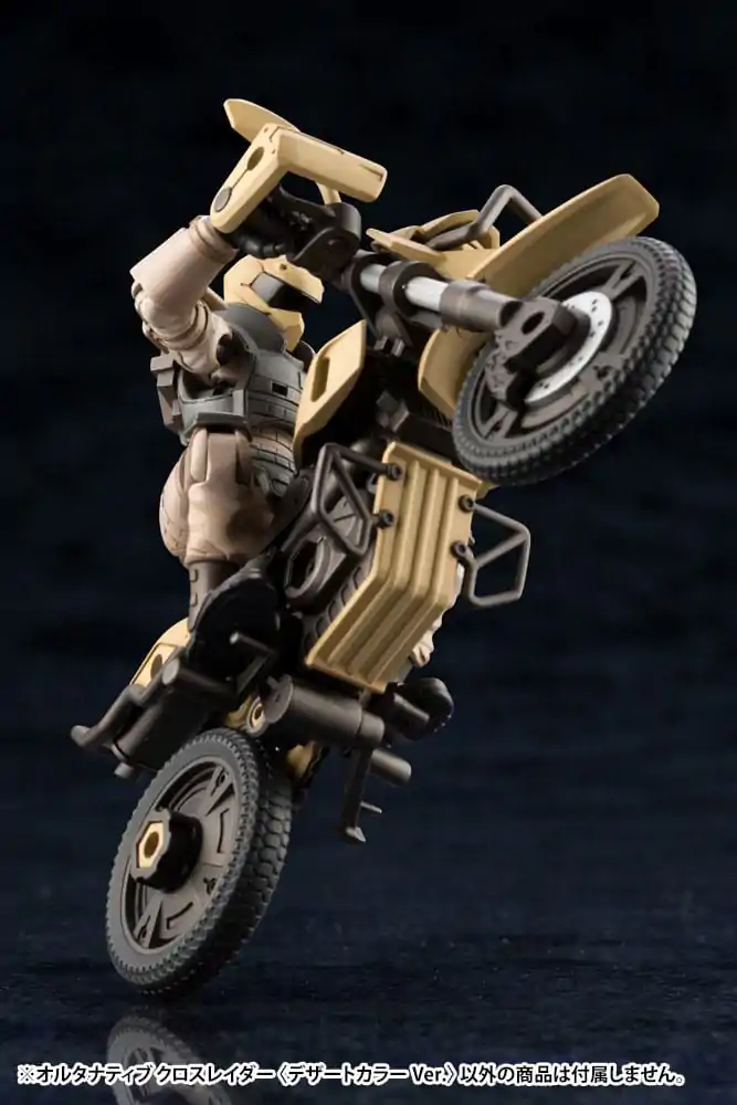 Hexa Gear Plastic Model Kit 1/24 Alternative Cross Rider Culoare Deșert Ver. 10 cm poza produsului