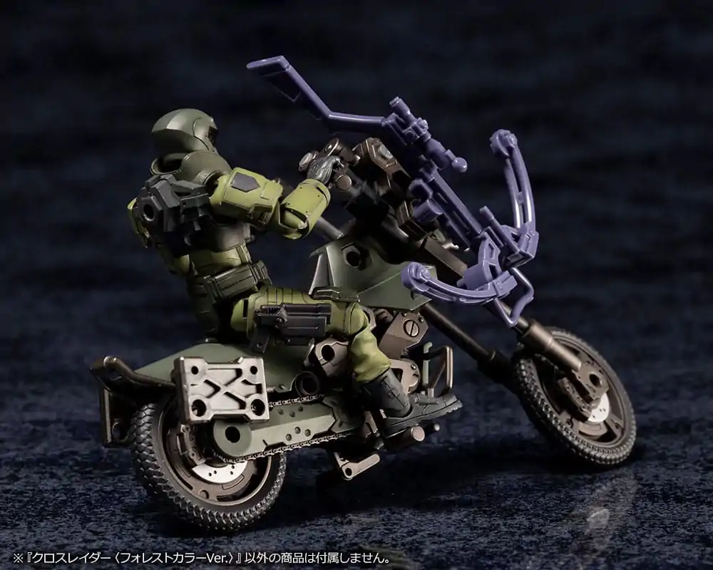 Hexa Gear Model de plastic Kit 1/24 Alternative Cross Rider Forest Color Ver. 10 cm poza produsului