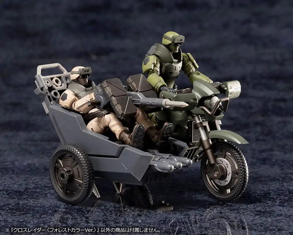 Hexa Gear Model de plastic Kit 1/24 Alternative Cross Rider Forest Color Ver. 10 cm poza produsului