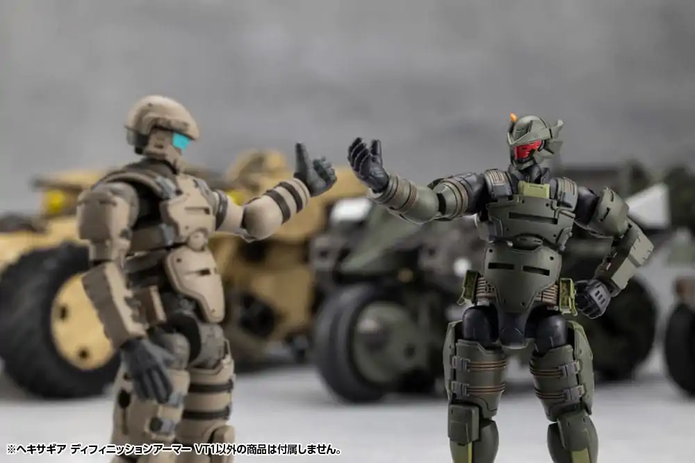 Hexa Gear Plastic Model Kit la scara 1/24 Definition Armor VT1 12 cm poza produsului