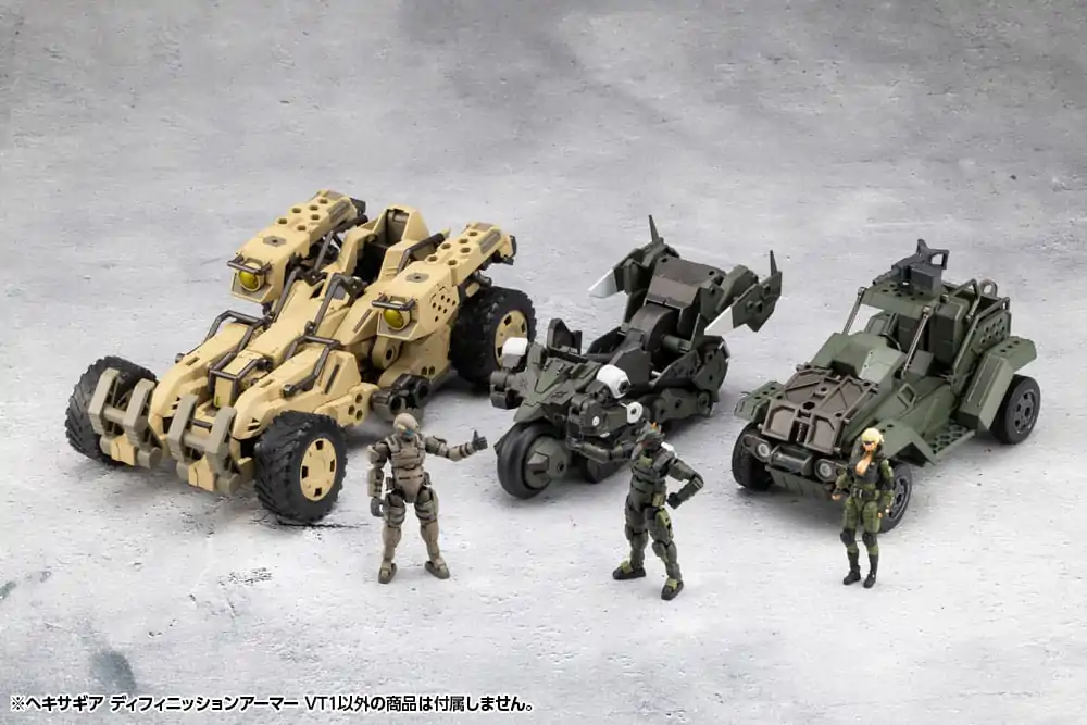 Hexa Gear Plastic Model Kit la scara 1/24 Definition Armor VT1 12 cm poza produsului