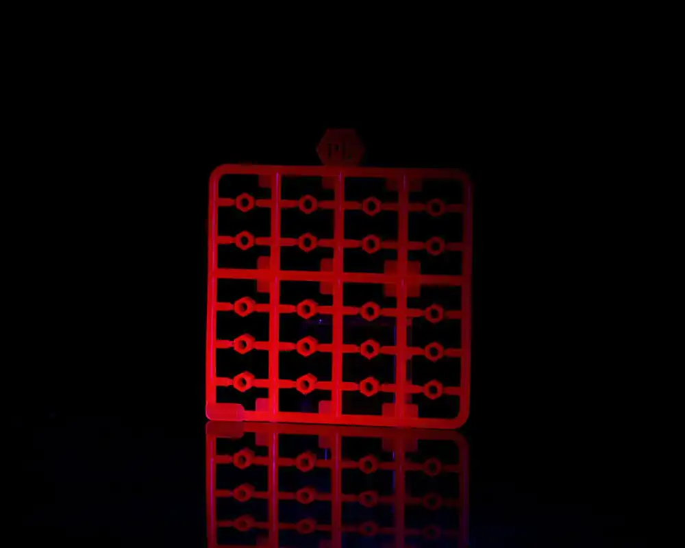 Set Accesorii Model Plastic Hexa Gear 1/24 Unitate Ex 002 Hexa G-R.A.M Red Ver. poza produsului