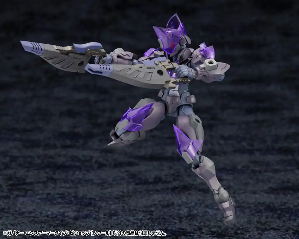 Hexa Gear Kit model plastic 1/24 Governor Ex Armore Type: Bishop Noir 9 cm poza produsului