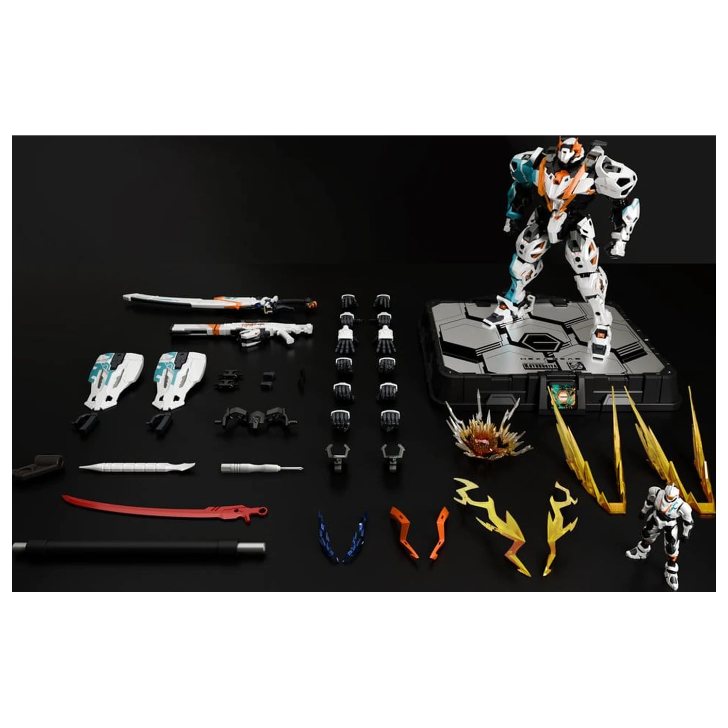 Figurina de actiune Hexa Gear 1/24 V-Thor Assault Type "Ji Rei" (Swift Thunder) 23 cm poza produsului