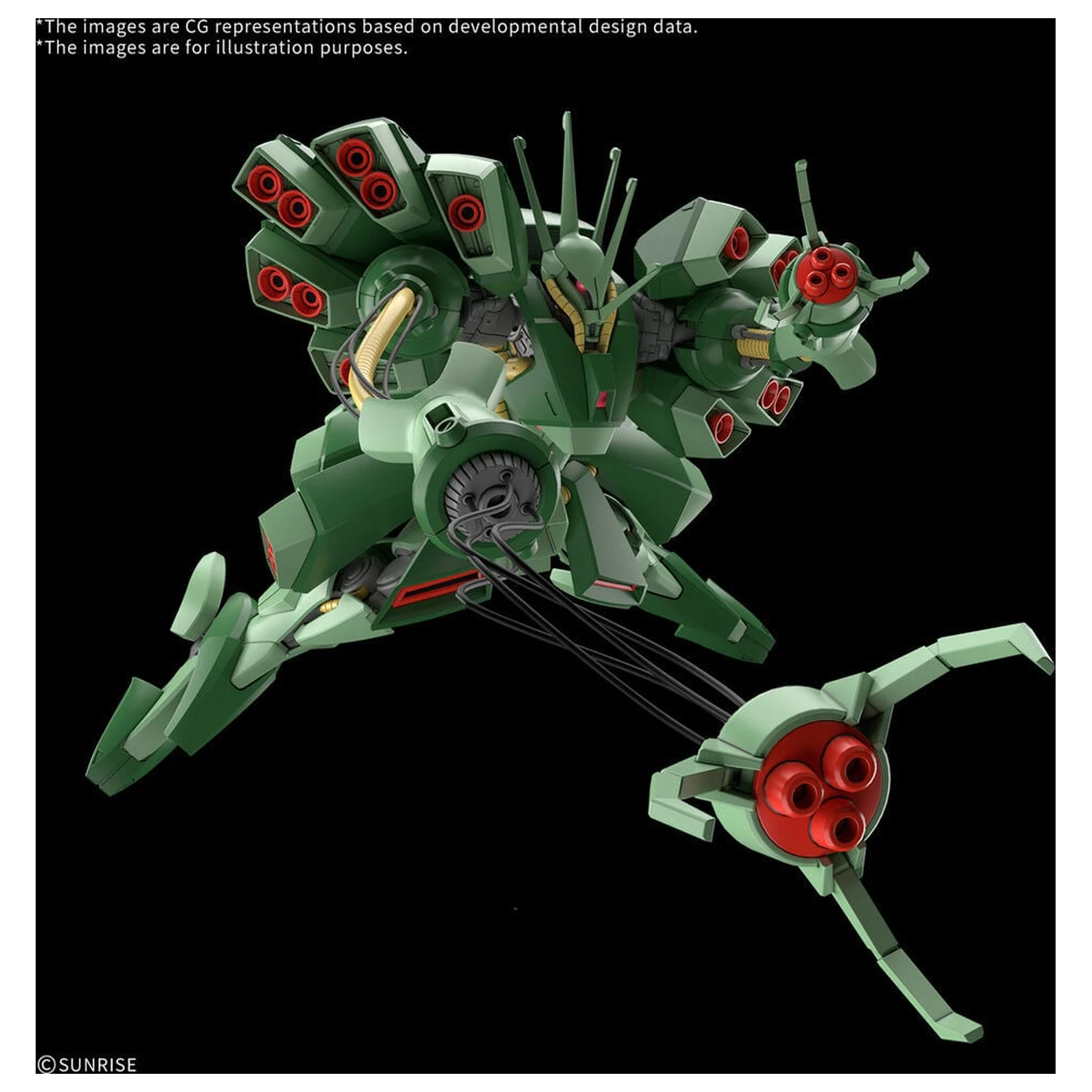HG 1/144 Hamma-Hamma Mobile Suit Gundam ZZ High Grade Kit model poza produsului