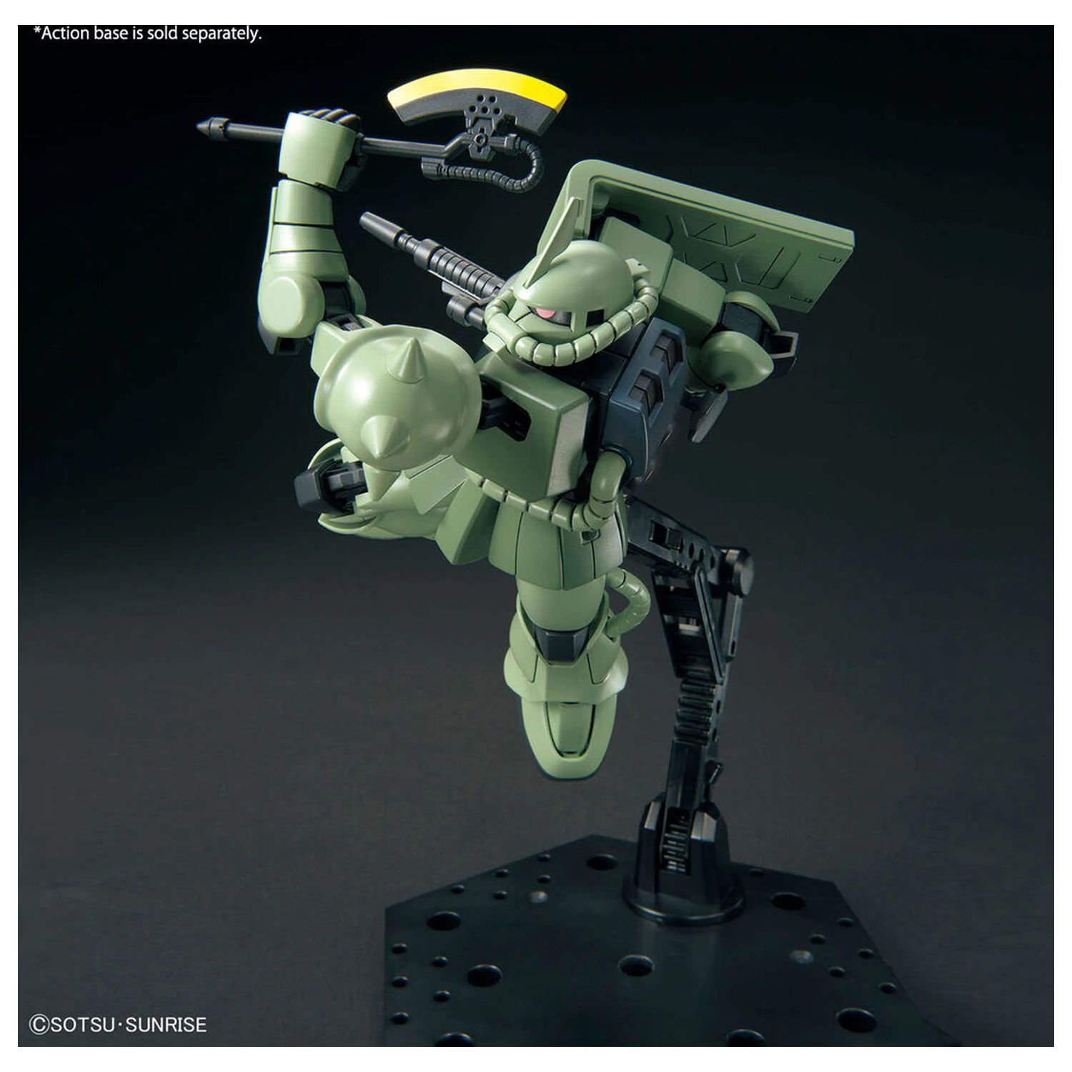 Set de model HGUC 1/144 MS-06 Zaku II poza produsului