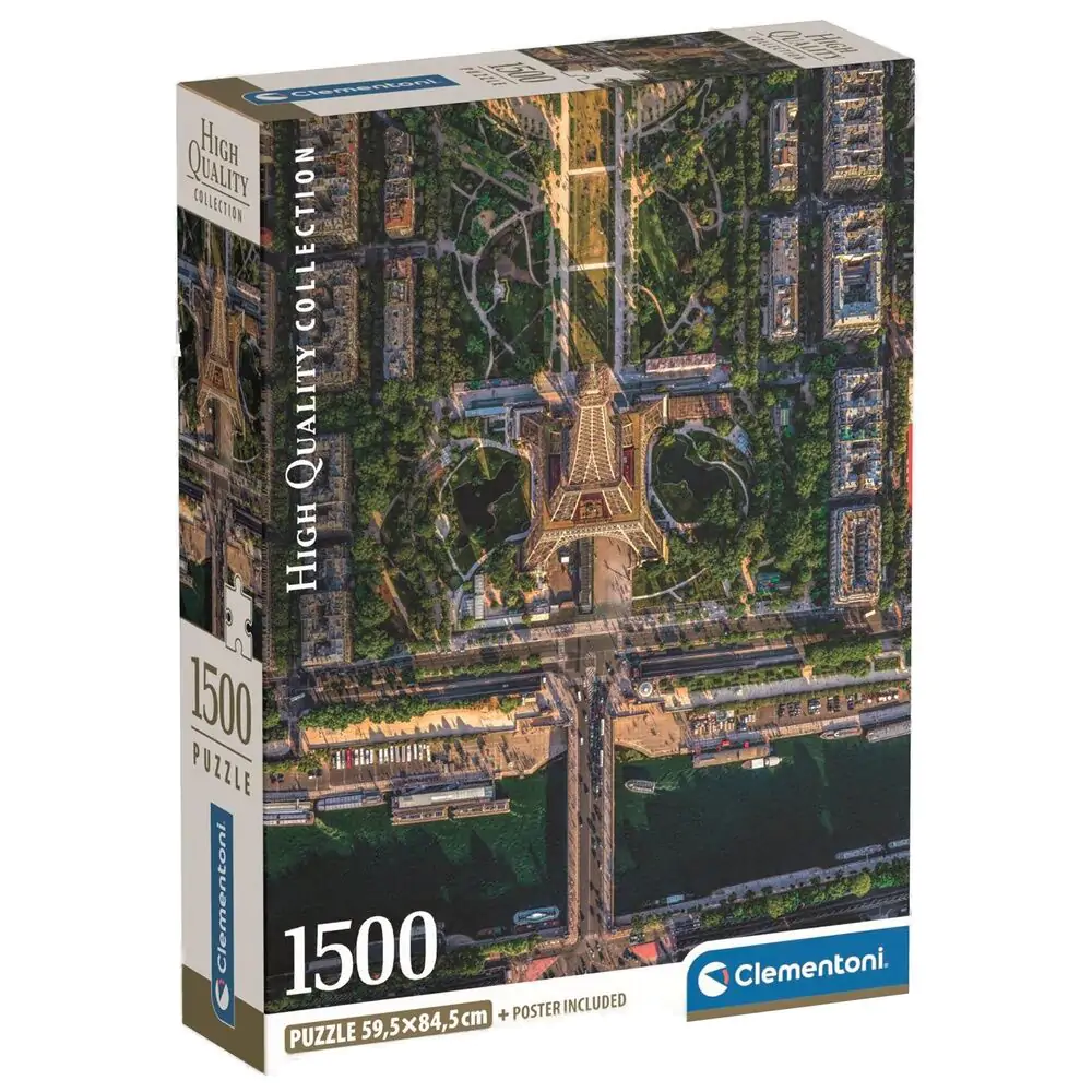 Puzzle de înaltă calitate Flying Over Paris 1500 piese poza produsului