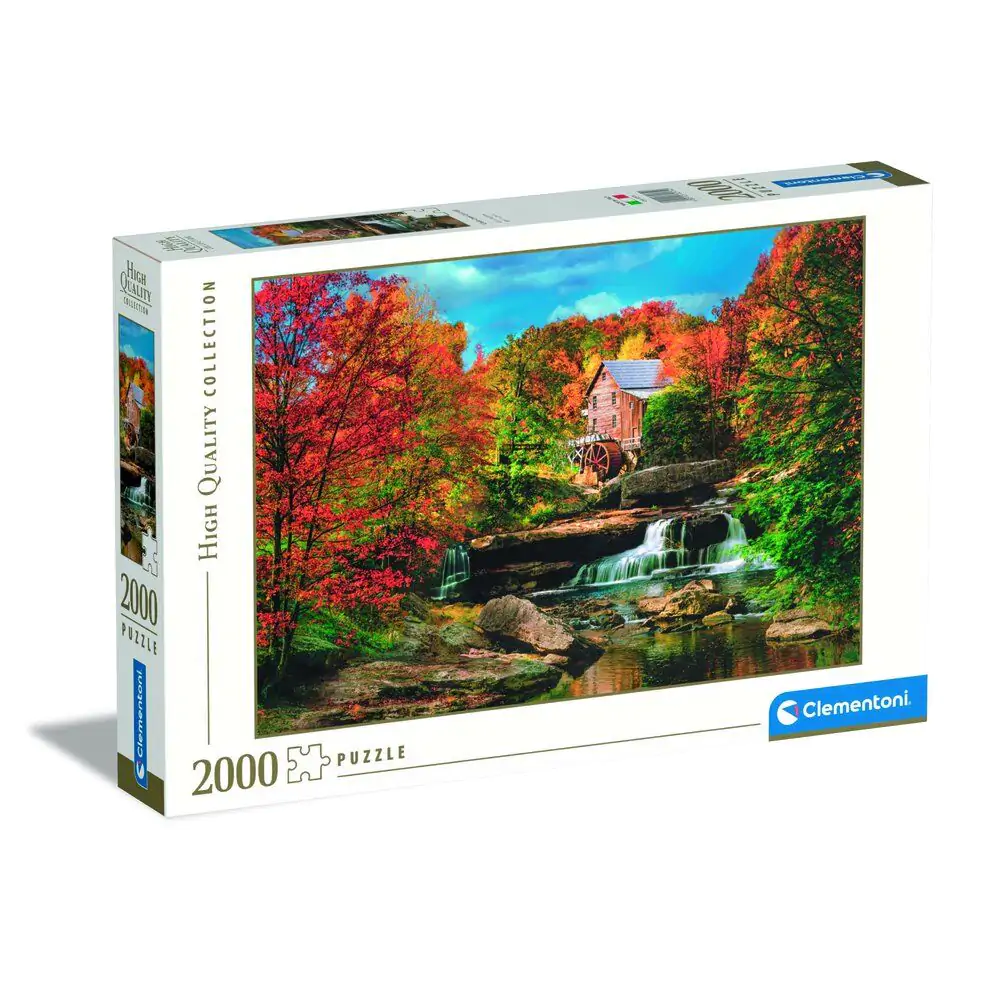 Puzzle de înaltă calitate Glade Creek Grist Mill 2000 piese poza produsului