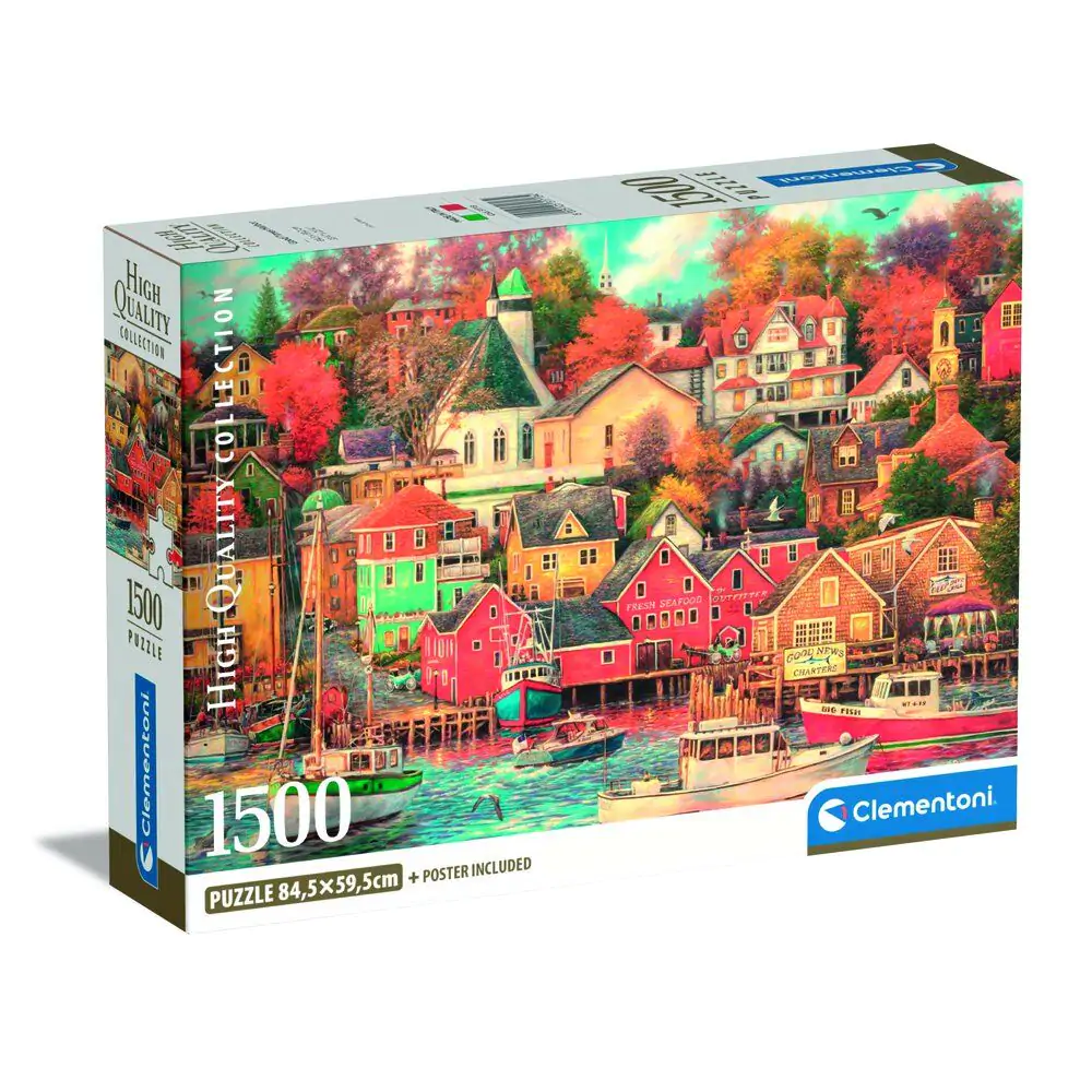 Puzzle de calitate superioară Good Times Harbor 1500 piese poza produsului