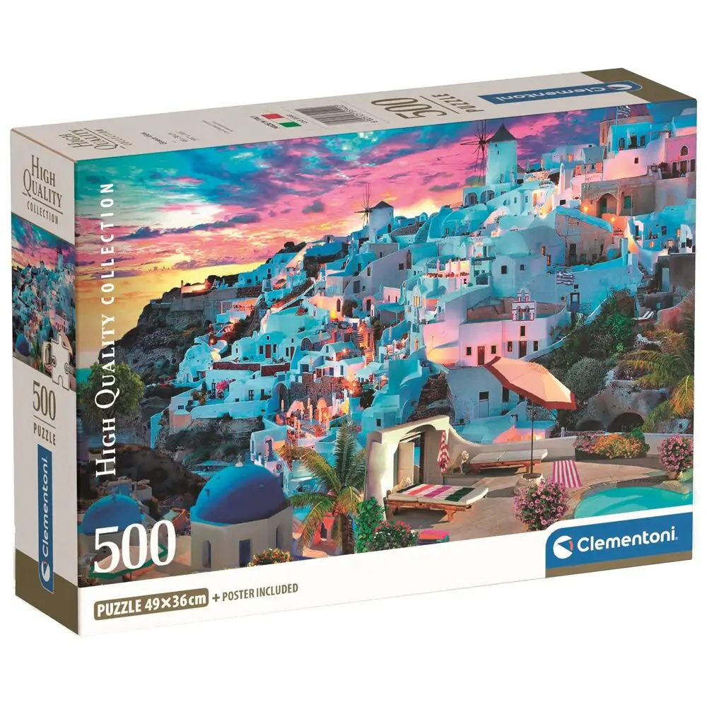 Puzzle de înaltă calitate Grecia View 500 piese poza produsului