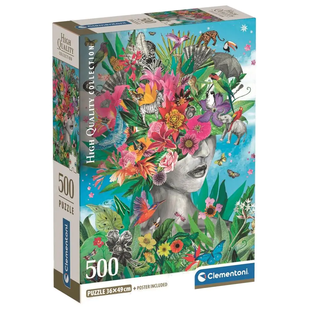 Puzzle de înaltă calitate Cap în junglă 500 piese poza produsului