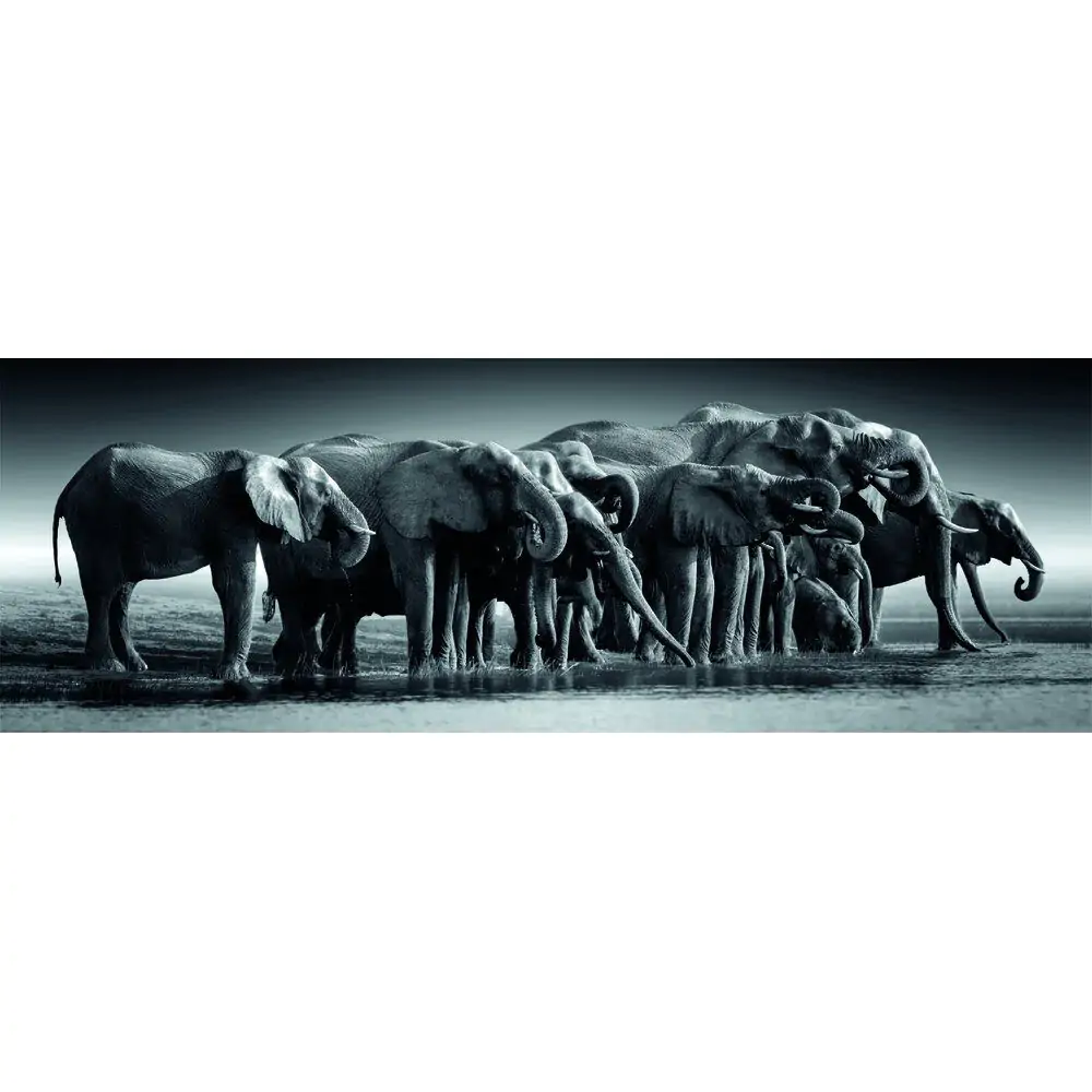 Puzzle panoramică de înaltă calitate Herd of Giants 1000 piese poza produsului