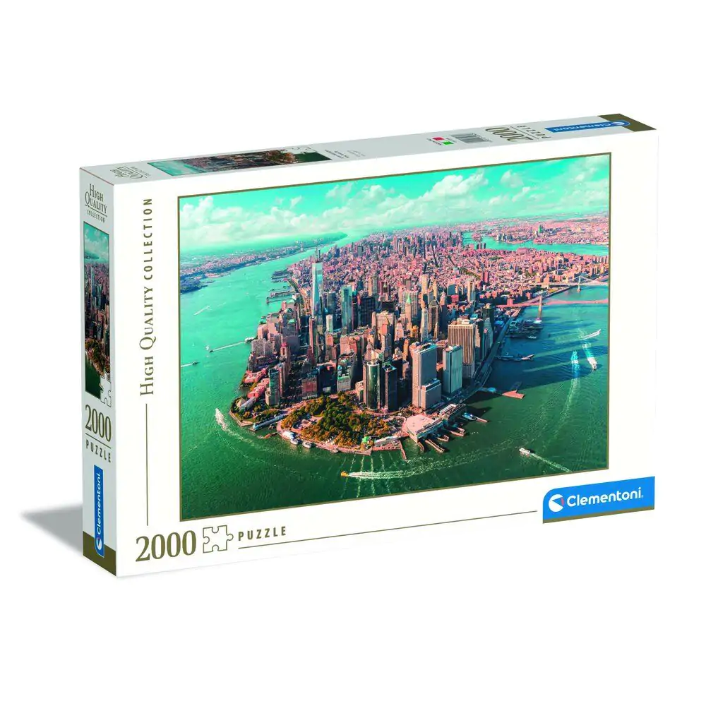 Puzzle de înaltă calitate Lower Manhattan New York City 2000 piese poza produsului