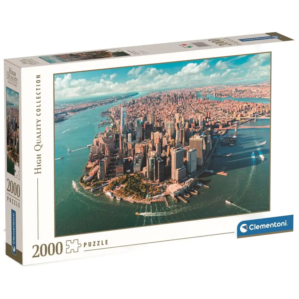 Puzzle de înaltă calitate Lower Manhattan New York City 2000 piese poza produsului