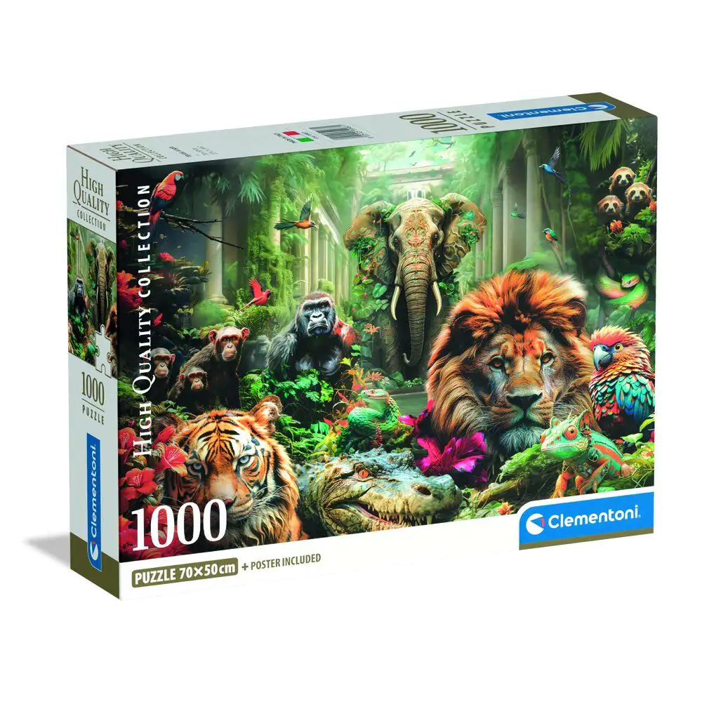 Puzzle de înaltă calitate Mystic Jungle 1000 piese poza produsului