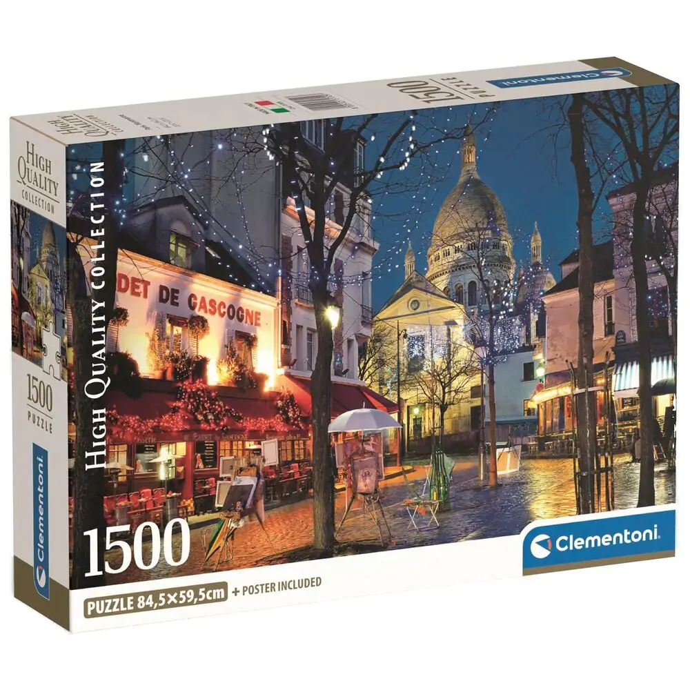 Puzzle de înaltă calitate Paris Montmartre 1500 piese poza produsului