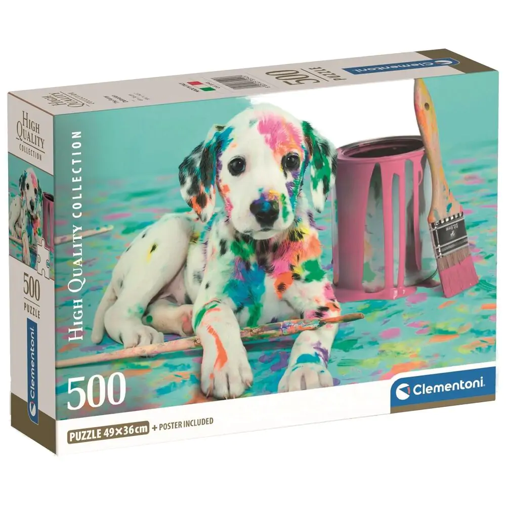 Puzzle de înaltă calitate cu Dalmatianul haios 500 piese poza produsului