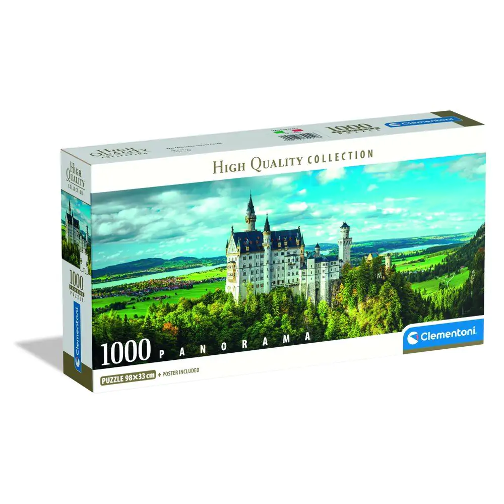 Puzzle panoramic de înaltă calitate Neuschwanstein 1000 piese poza produsului