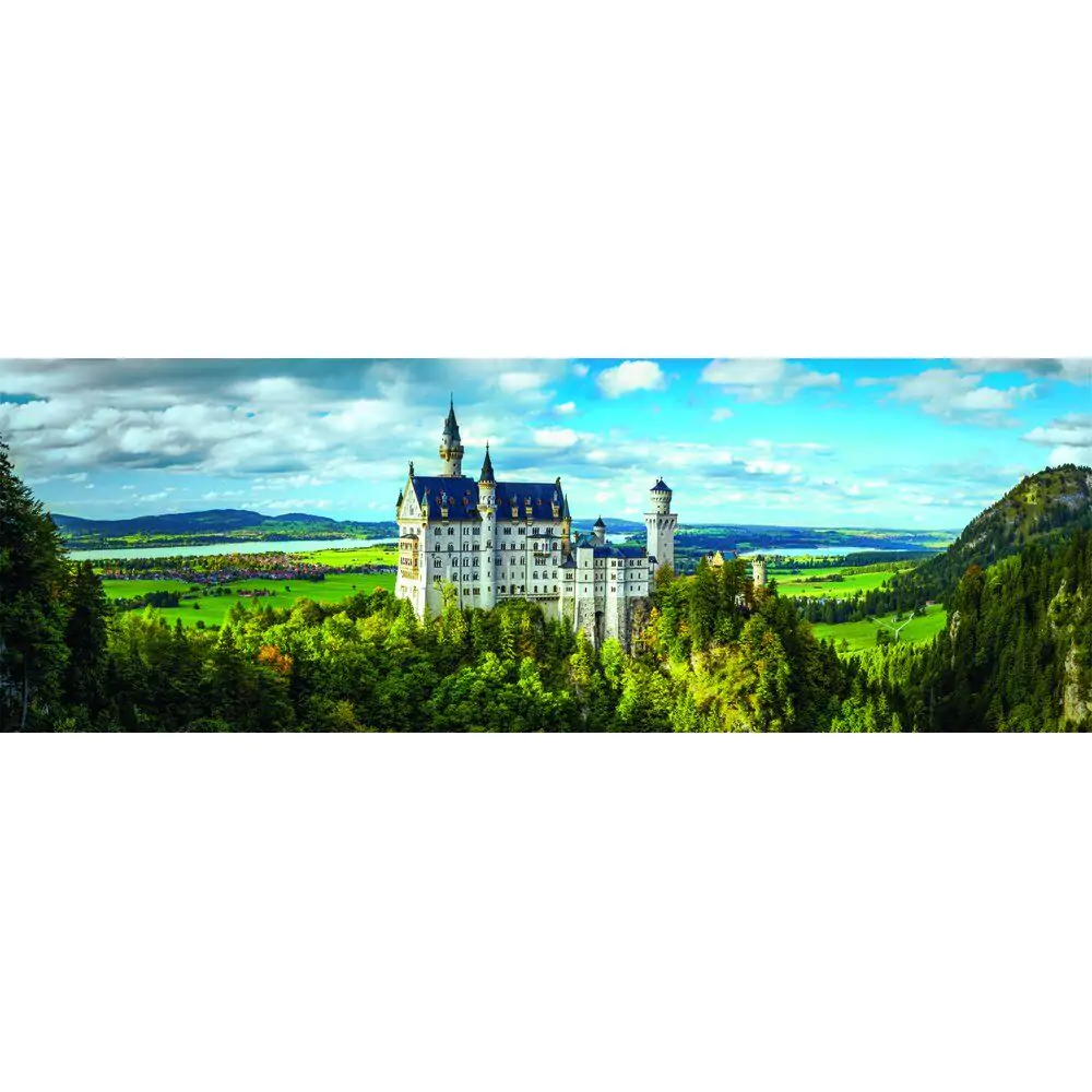Puzzle panoramic de înaltă calitate Neuschwanstein 1000 piese poza produsului