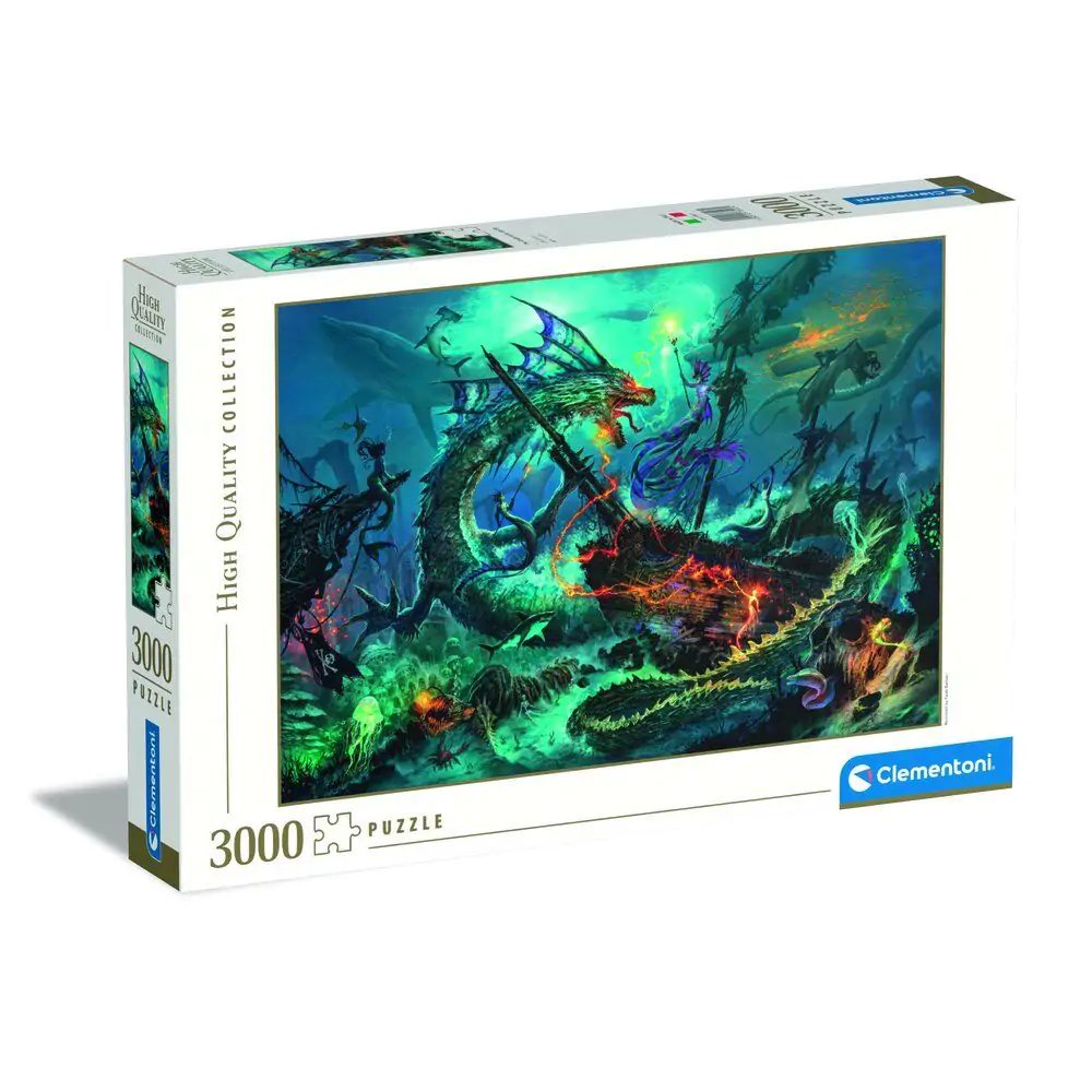 High Quality The Underwater Battle puzzle 3000 piese poza produsului